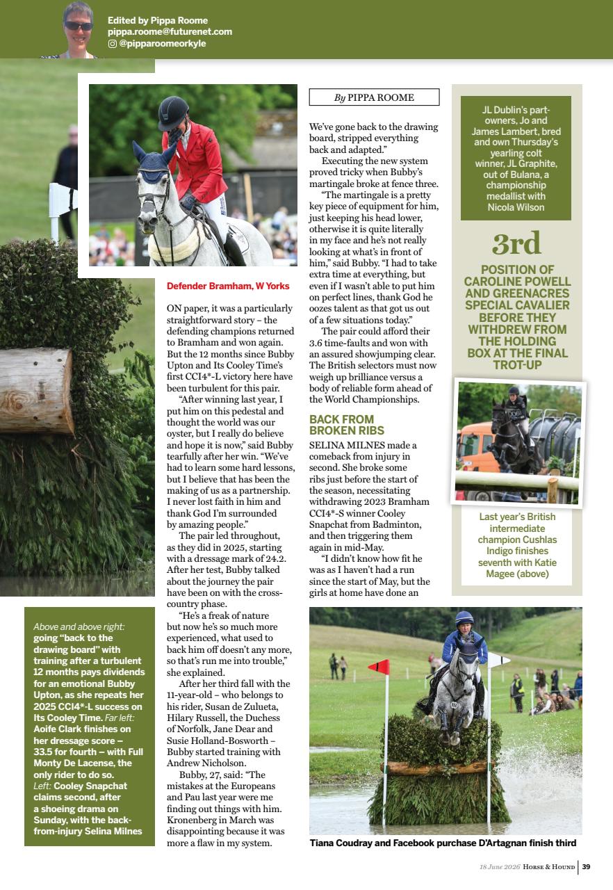 Horse & Hound Preview Pages