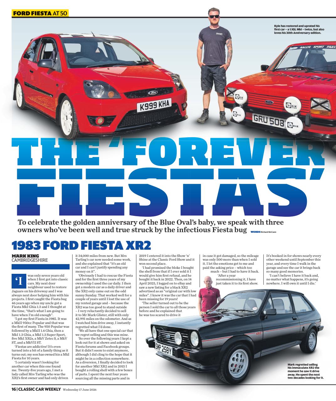 Classic Car Weekly Preview Pages