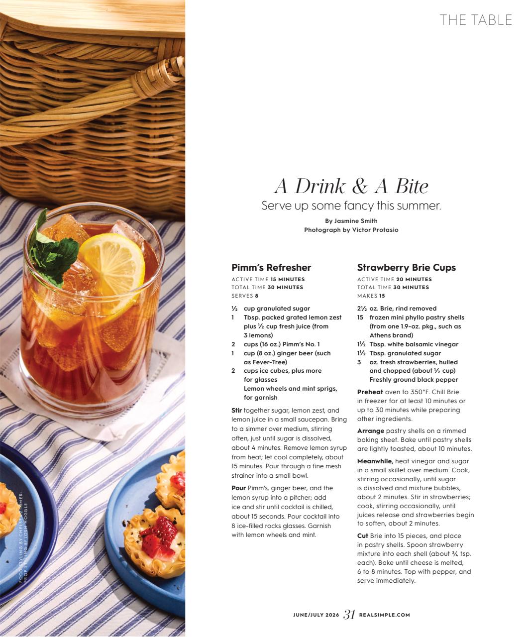 Real Simple Preview Pages