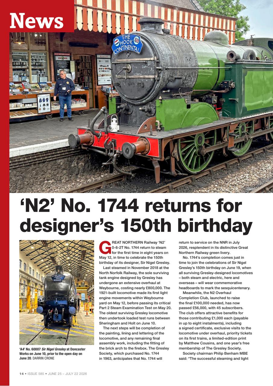 Steam Railway Preview Pages