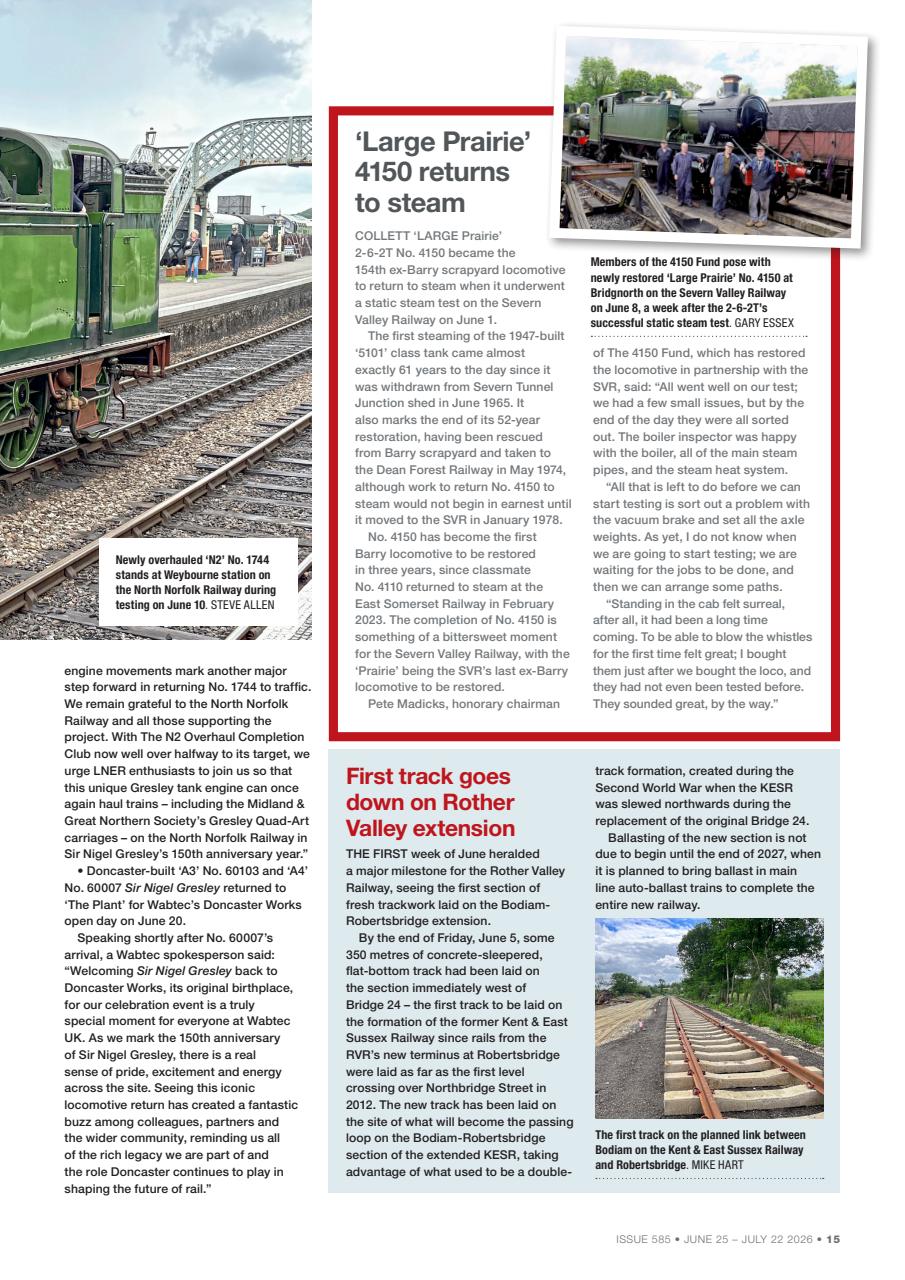 Steam Railway Preview Pages
