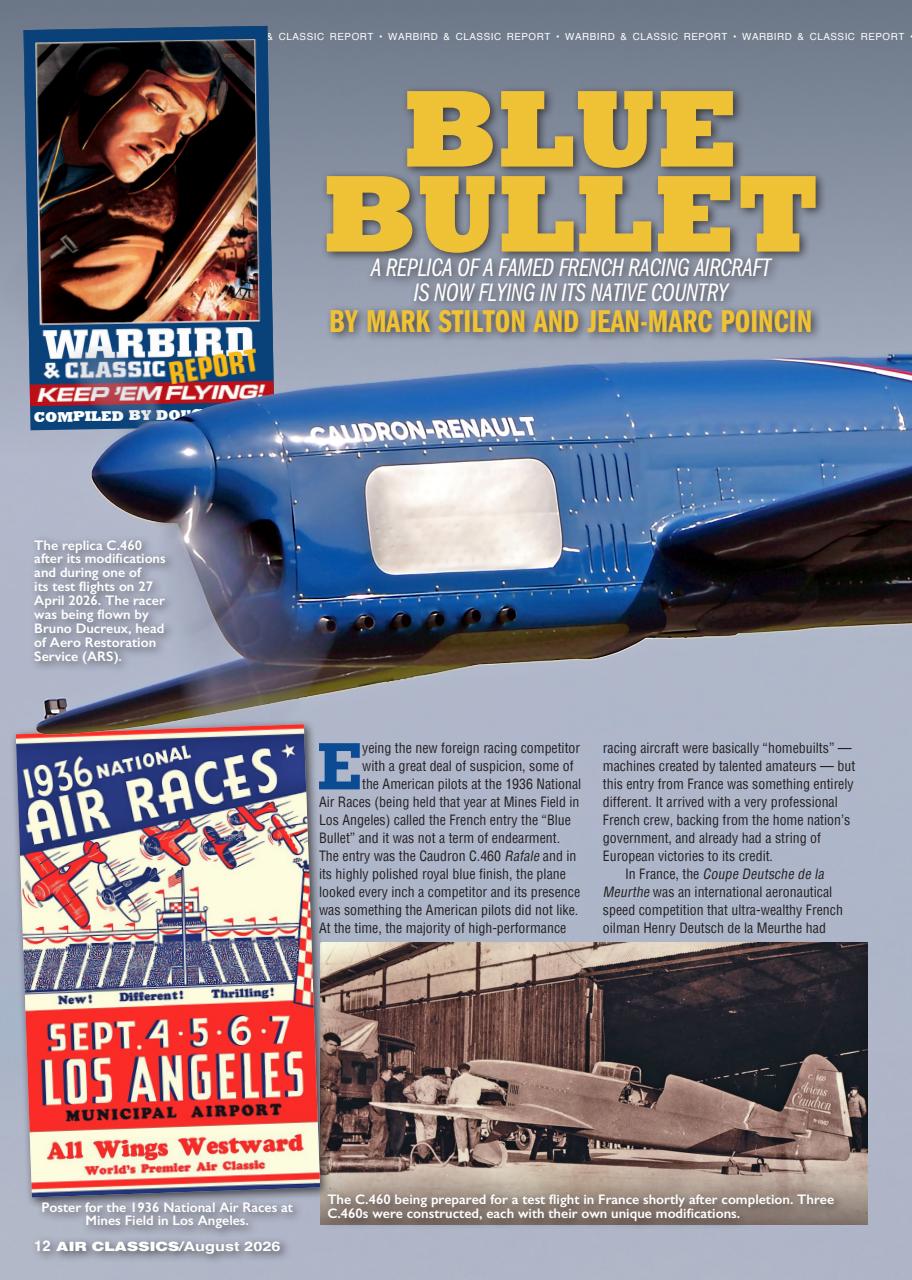 Air Classics - Where History Flies Preview Pages