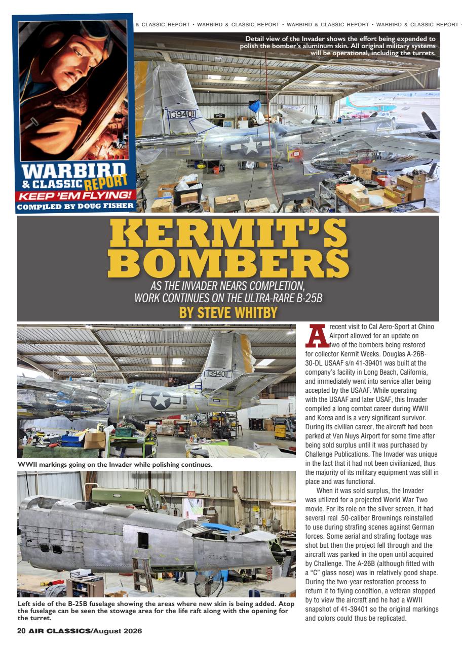 Air Classics - Where History Flies Preview Pages