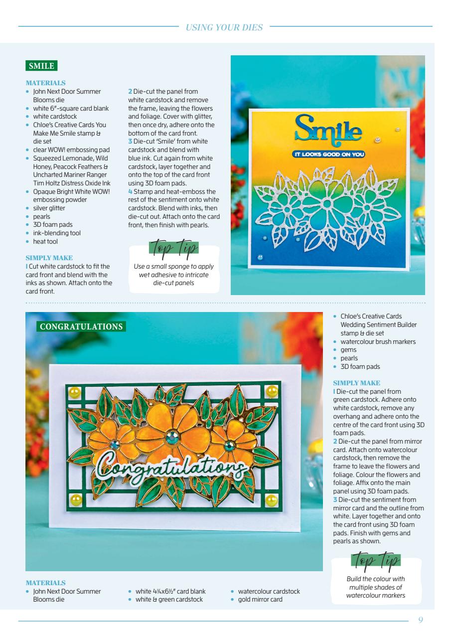 Die-Cutting Essentials Preview Pages