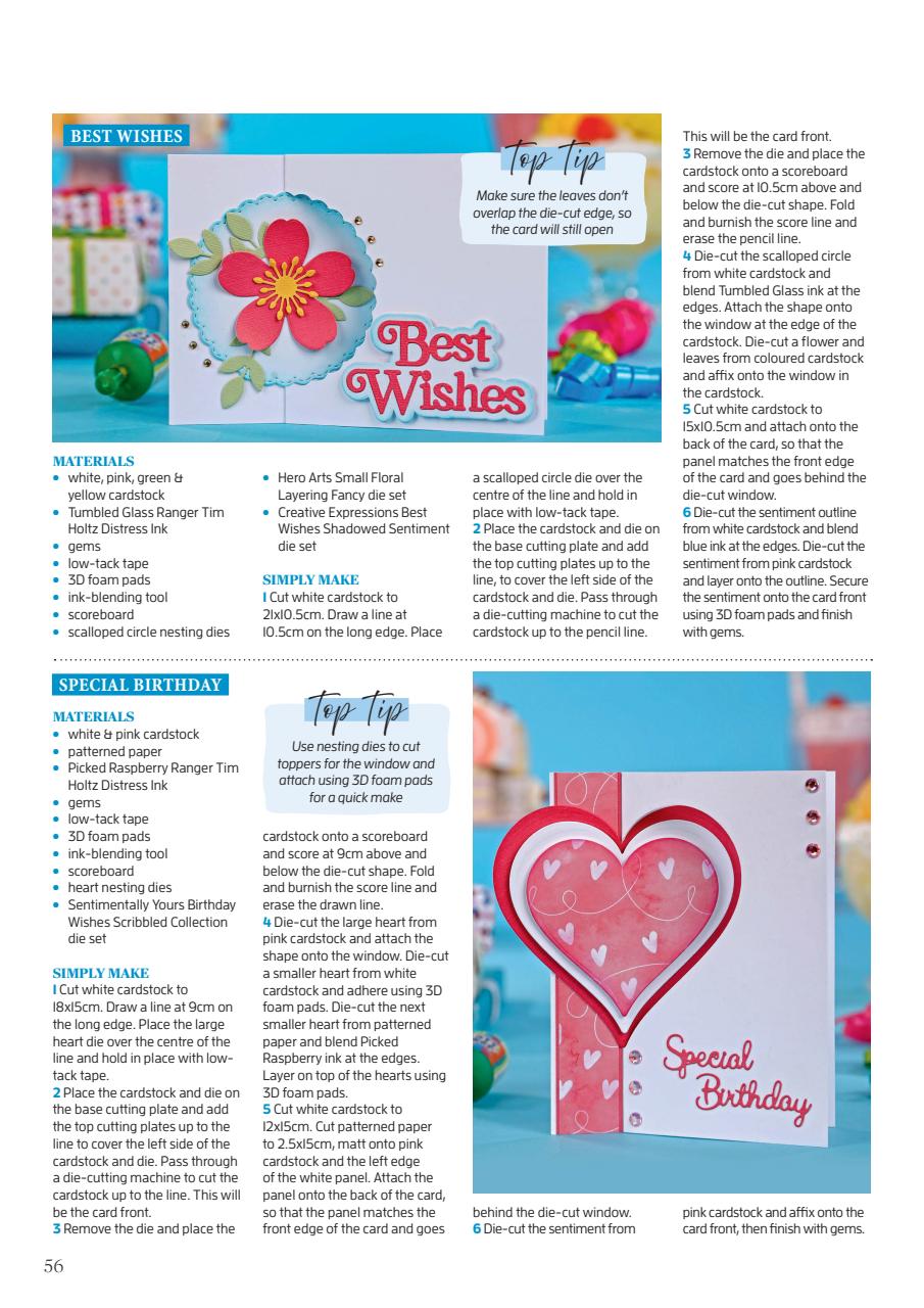 Die-Cutting Essentials Preview Pages