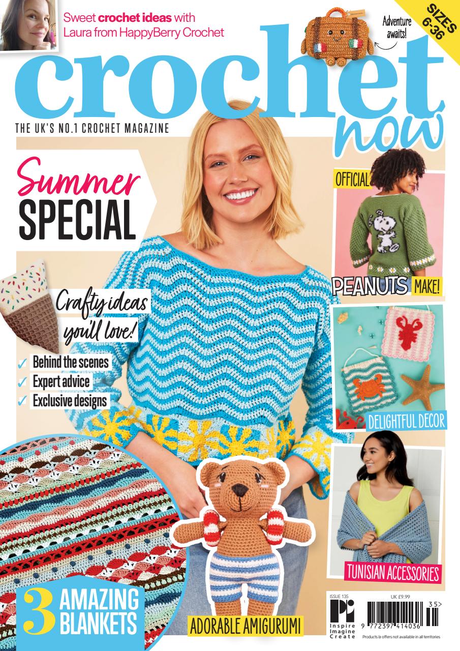 Crochet Now Magazine Preview Pages