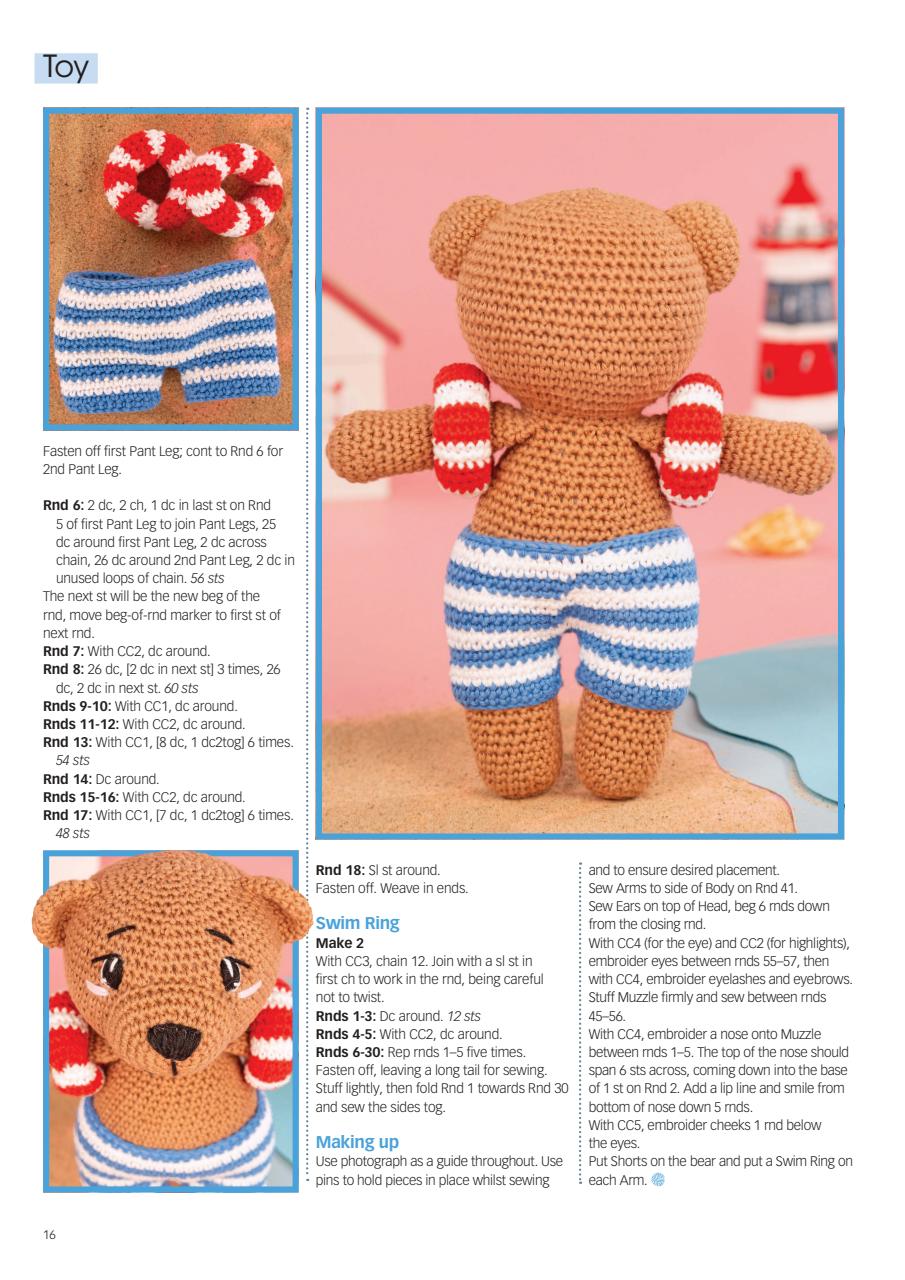 Crochet Now Magazine Preview Pages
