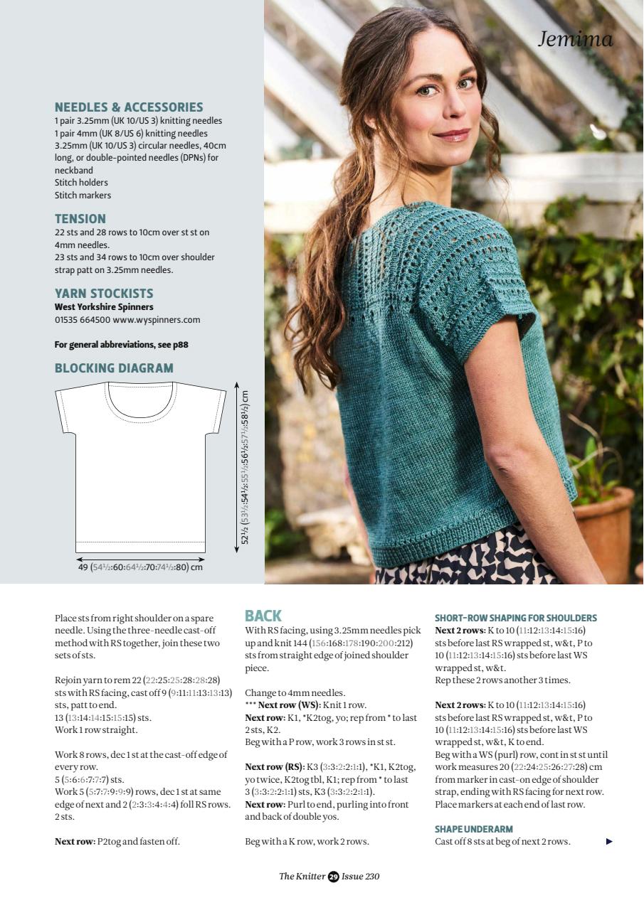 The Knitter Preview Pages