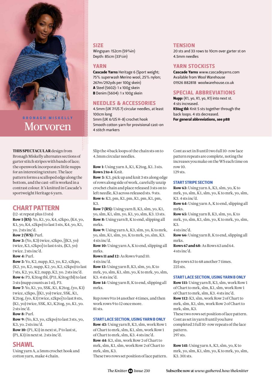 The Knitter Preview Pages