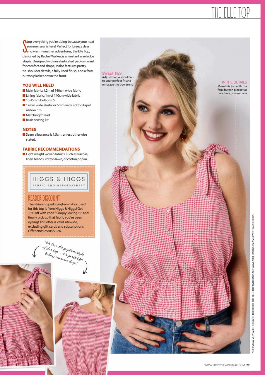 Simply Sewing Preview Pages