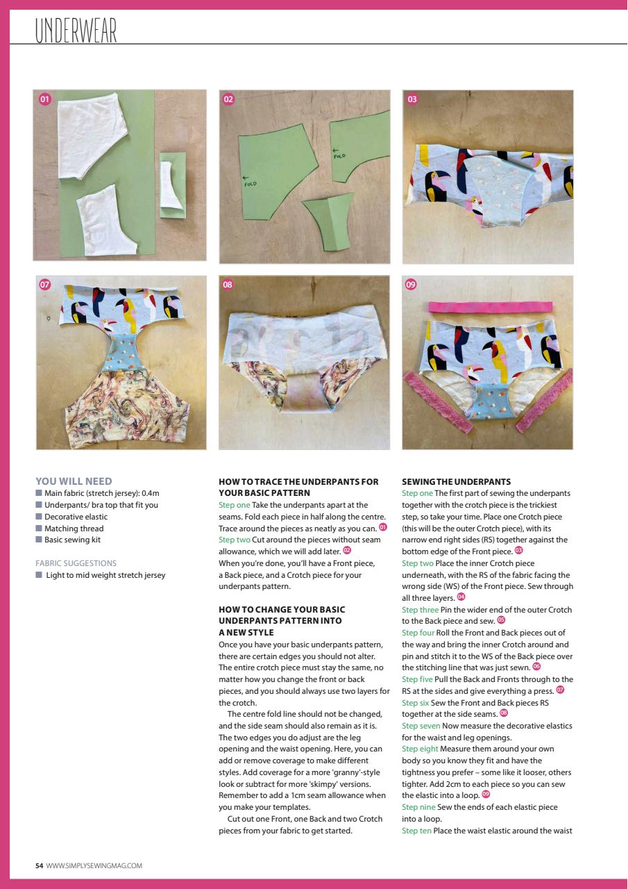 Simply Sewing Preview Pages