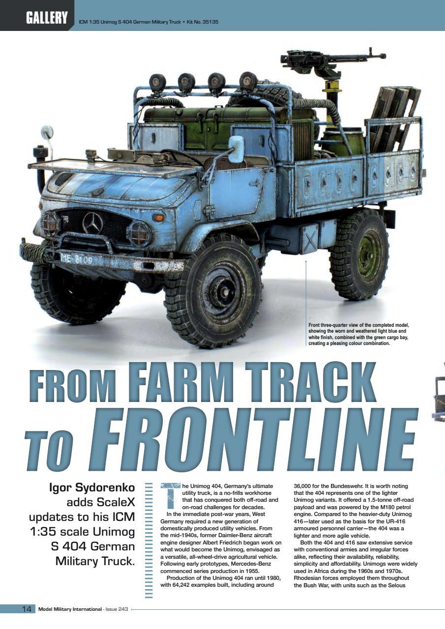 MIM: AFV Edition Preview Pages