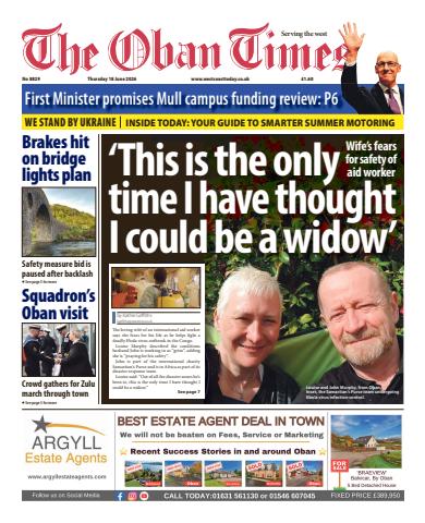 The Oban Times & Lochaber Times issue Thursday, June 18, 2026
