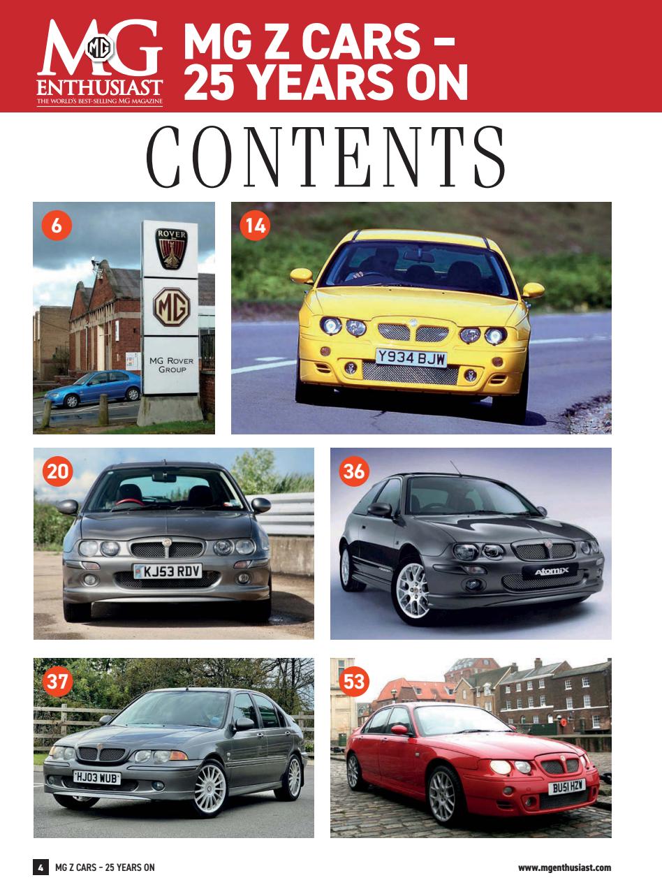 MG Enthusiast Preview Pages