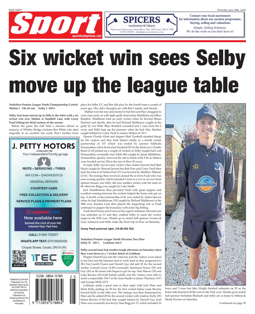 Selby Times Preview Pages