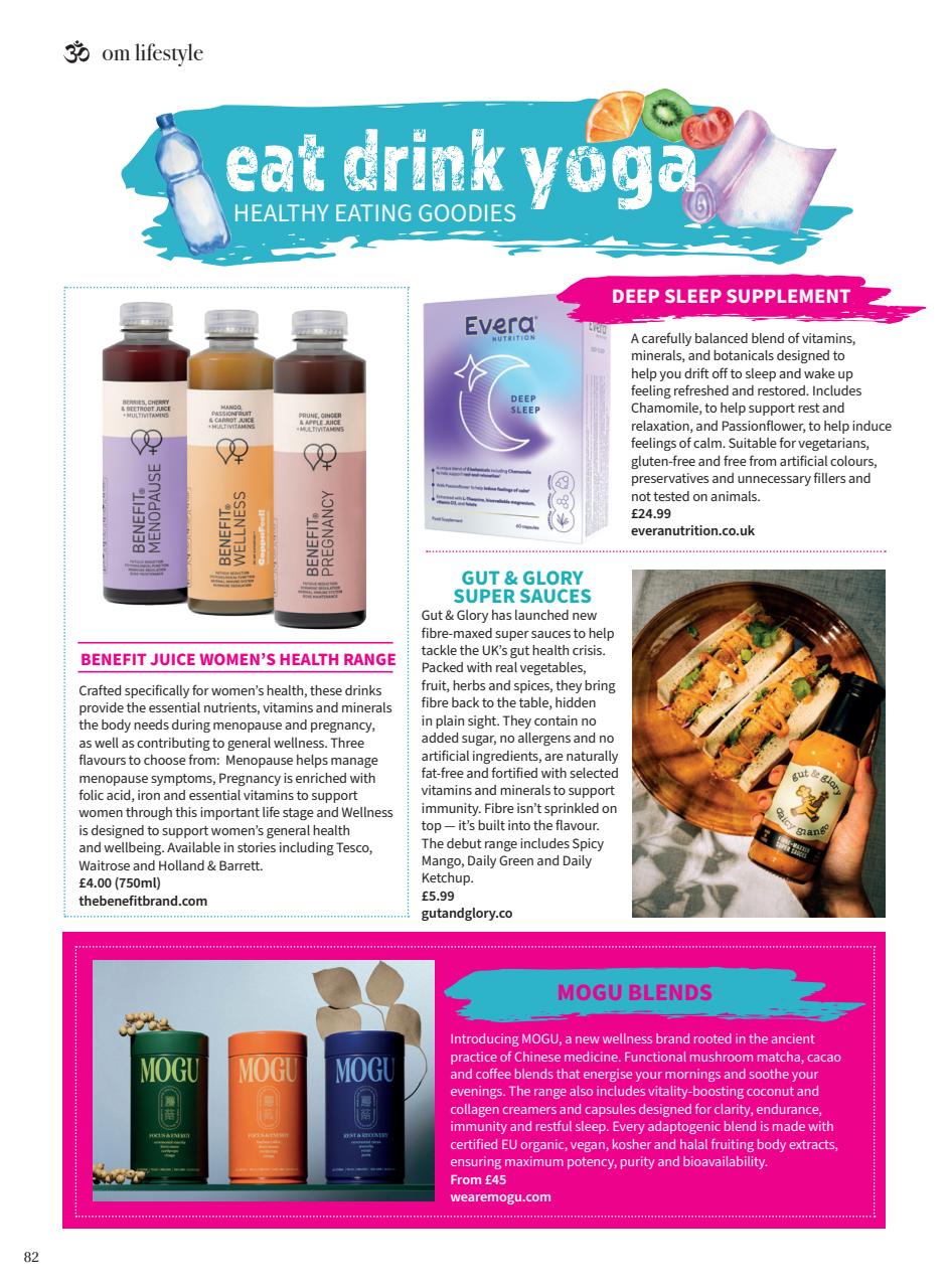OM Yoga Magazine Preview Pages