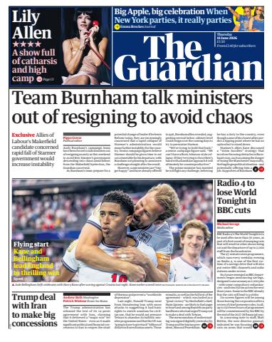 The Guardian Newspaper issue Thursday, 18 June 2026