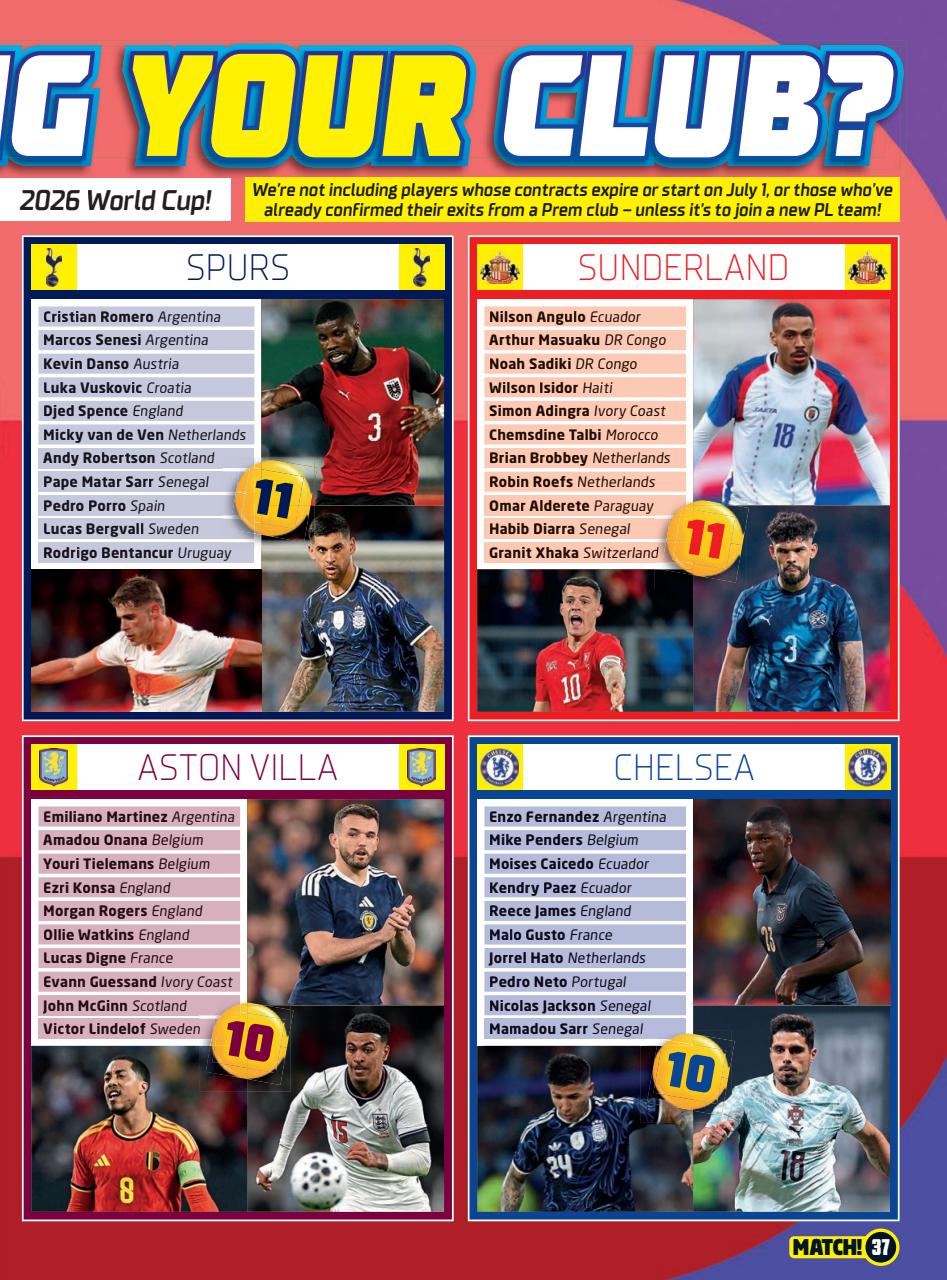 Match Preview Pages