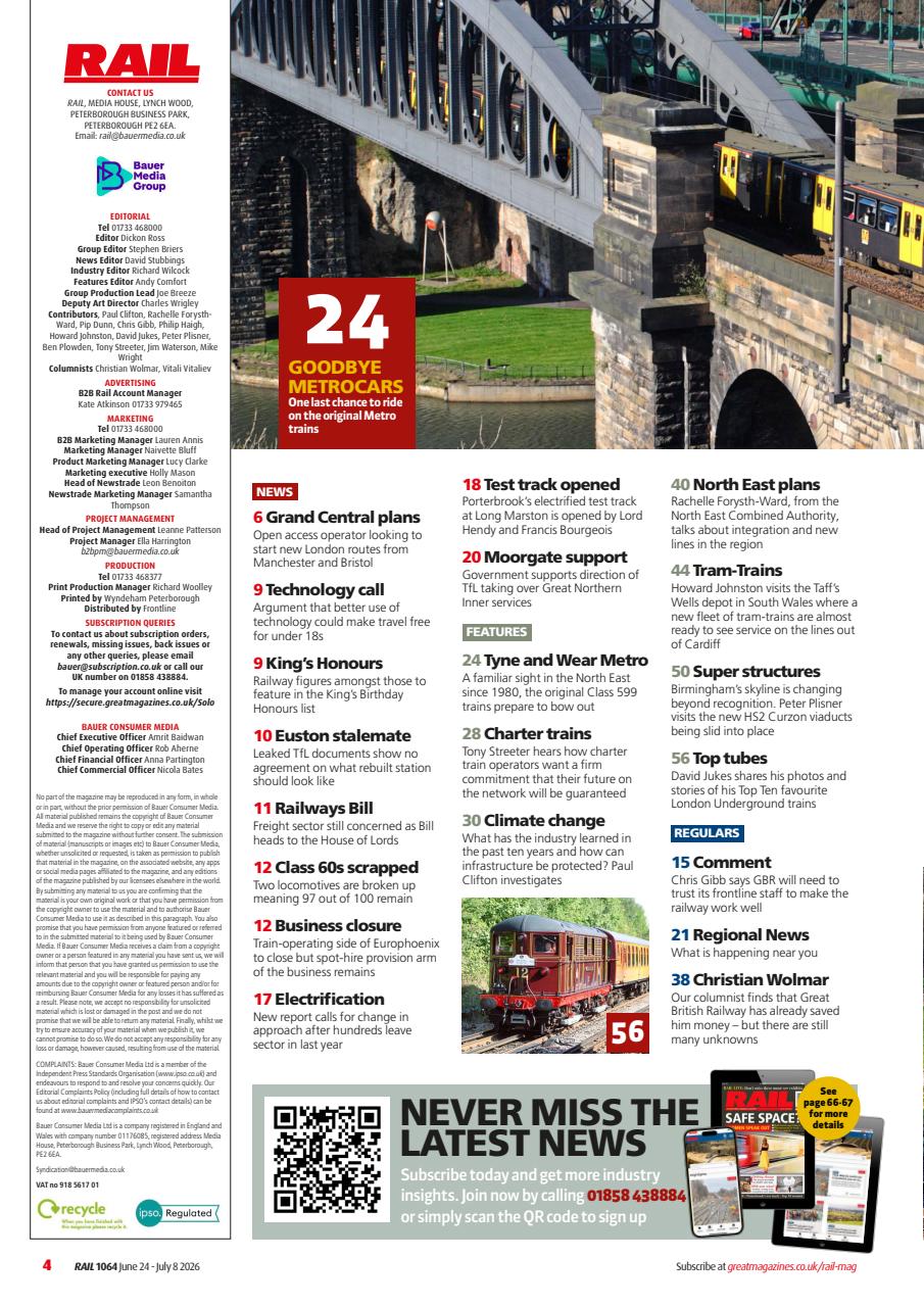 Rail Preview Pages