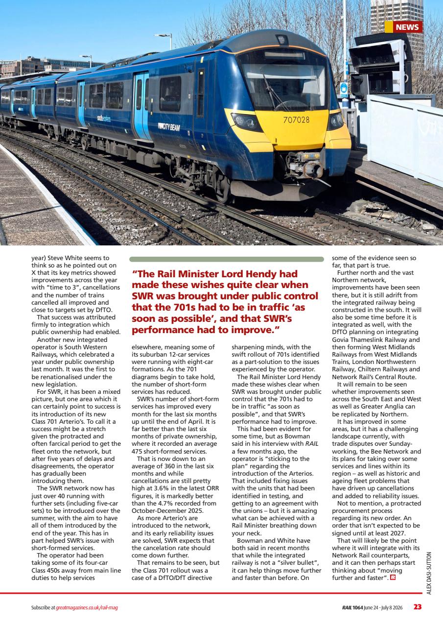 Rail Preview Pages