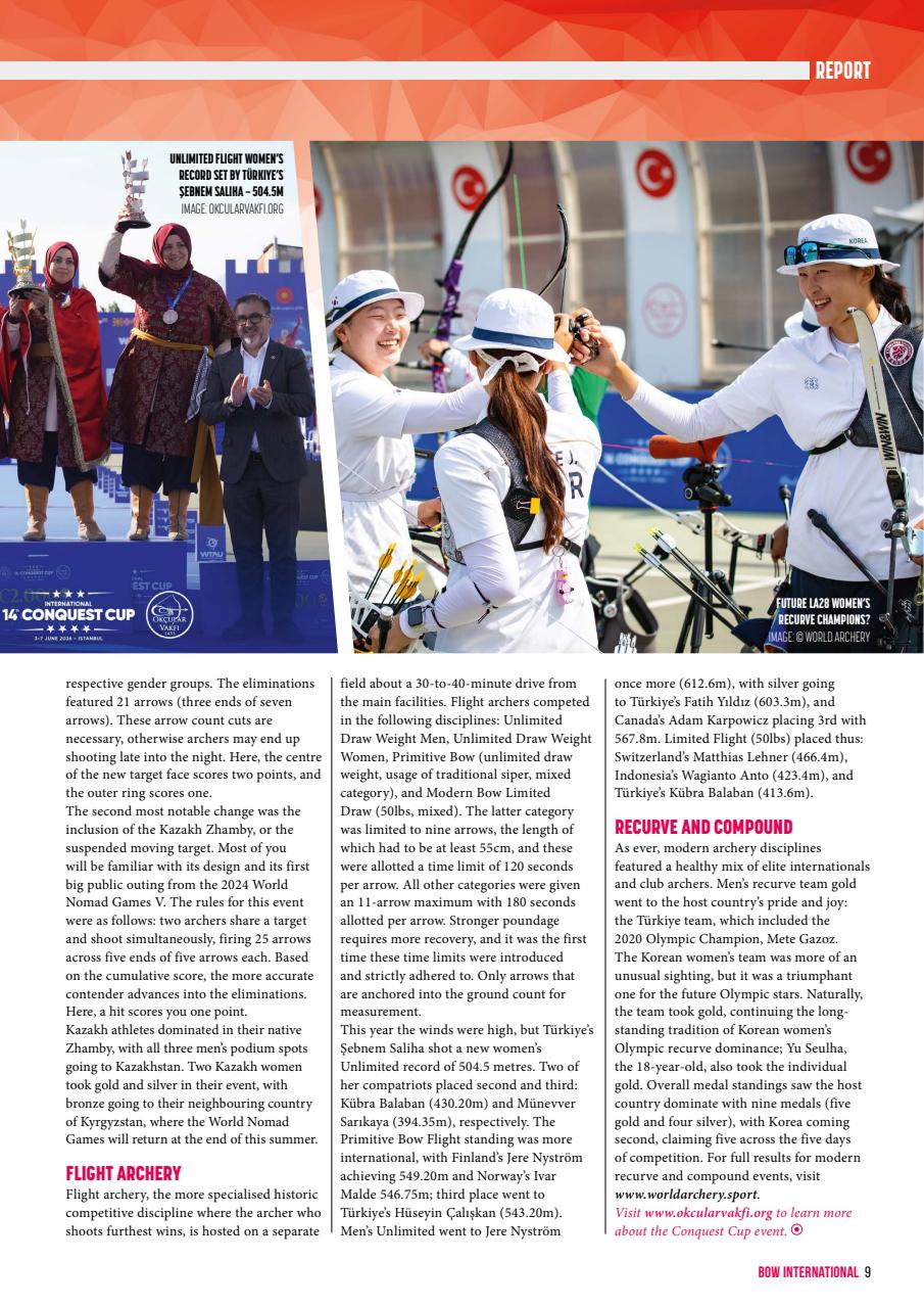 Bow International Preview Pages