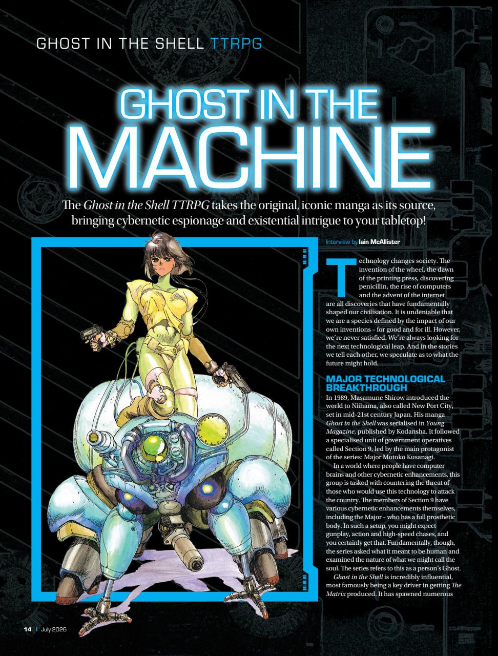 Tabletop Gaming Preview Pages