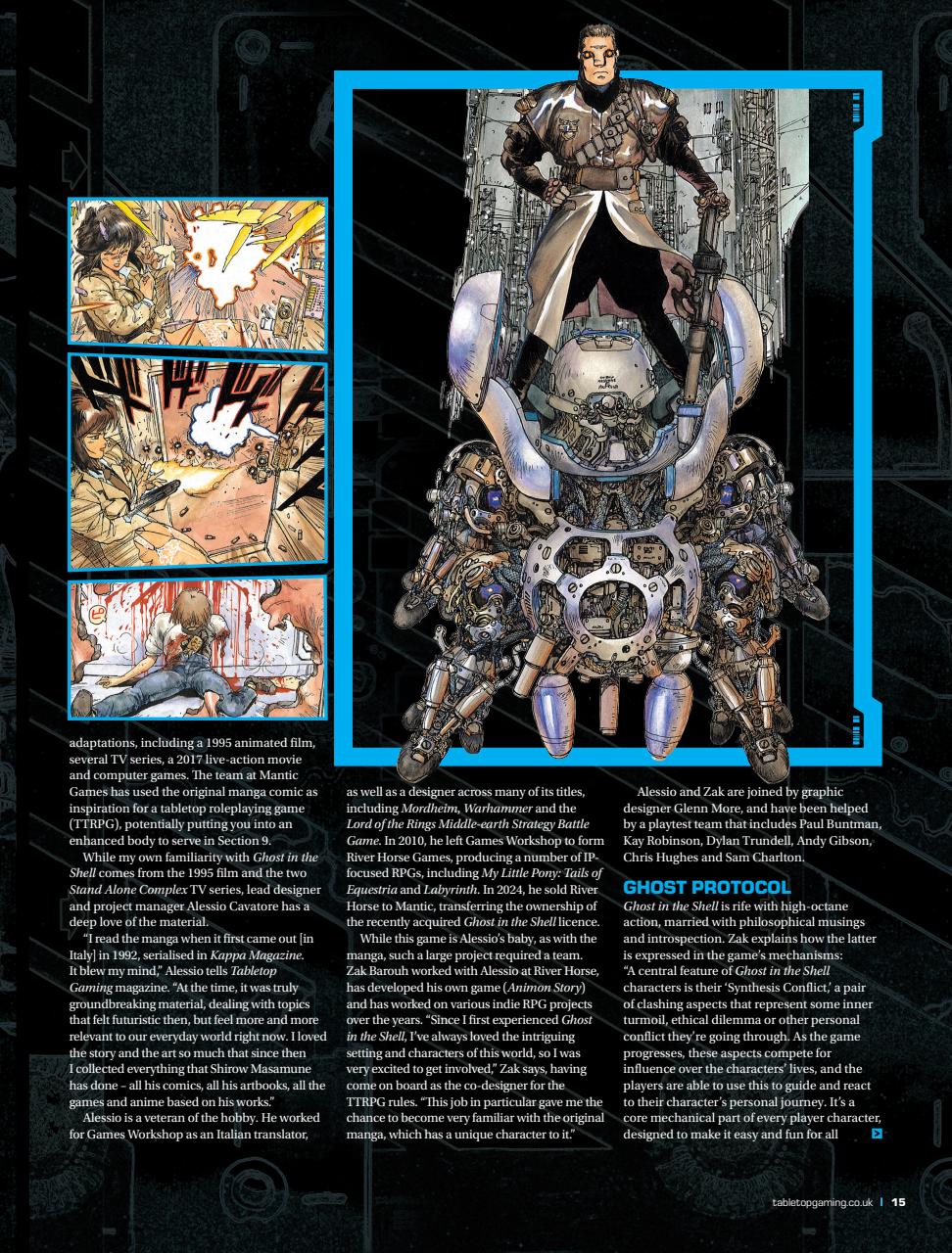 Tabletop Gaming Preview Pages