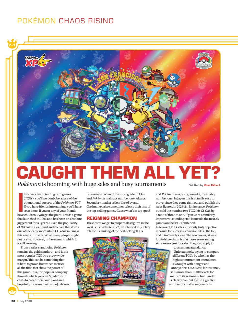 Tabletop Gaming Preview Pages
