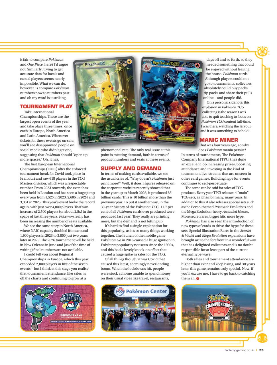 Tabletop Gaming Preview Pages