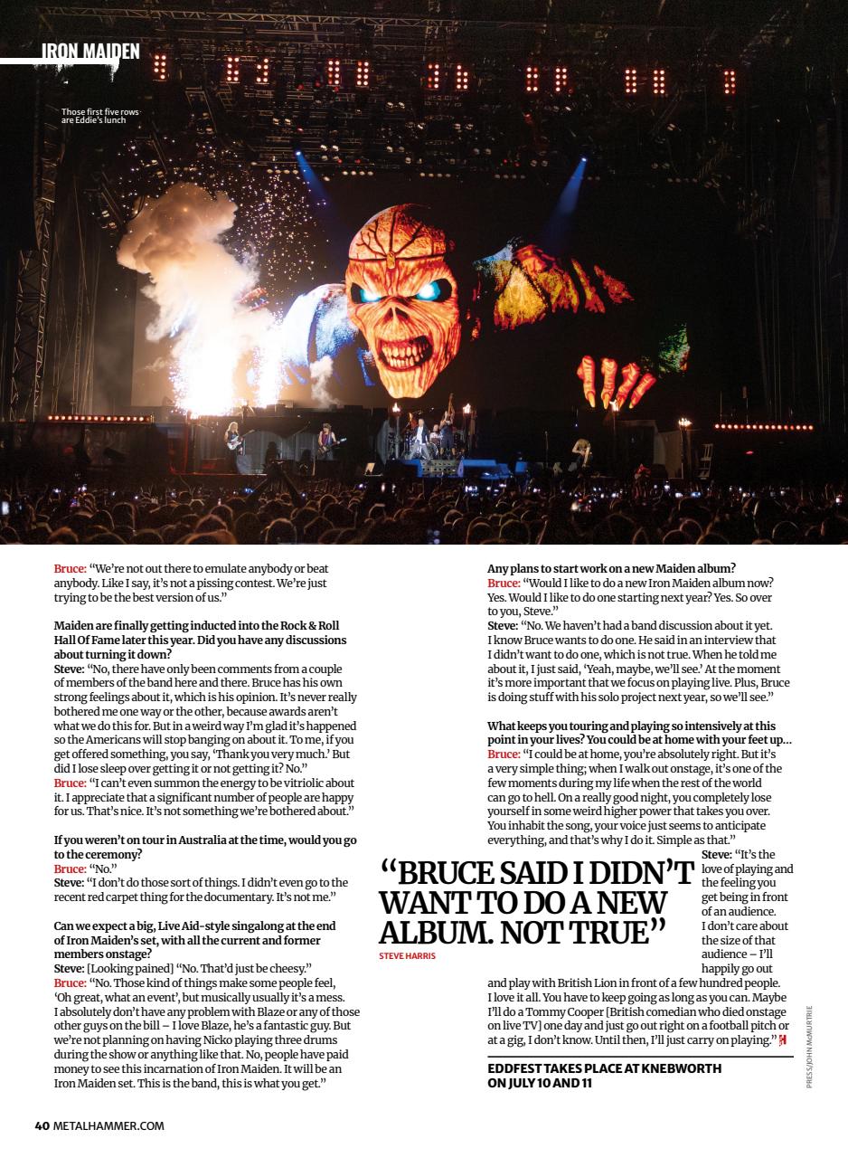 Metal Hammer Preview Pages