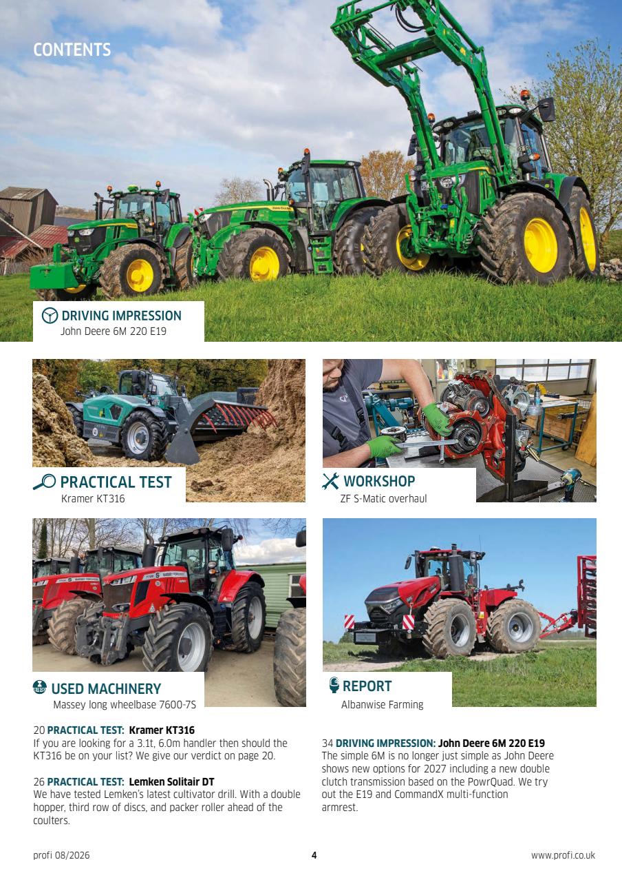 Profi International Preview Pages