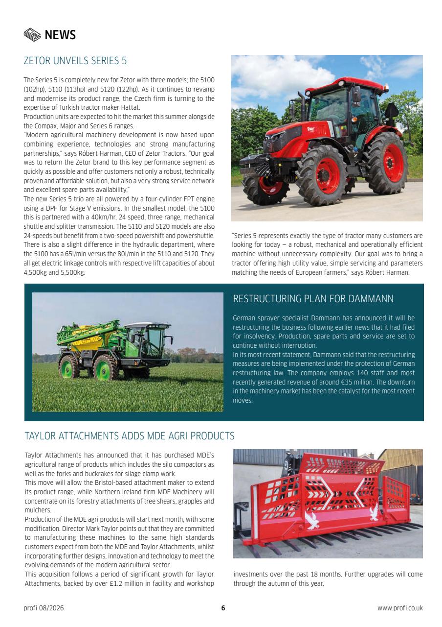 Profi International Preview Pages