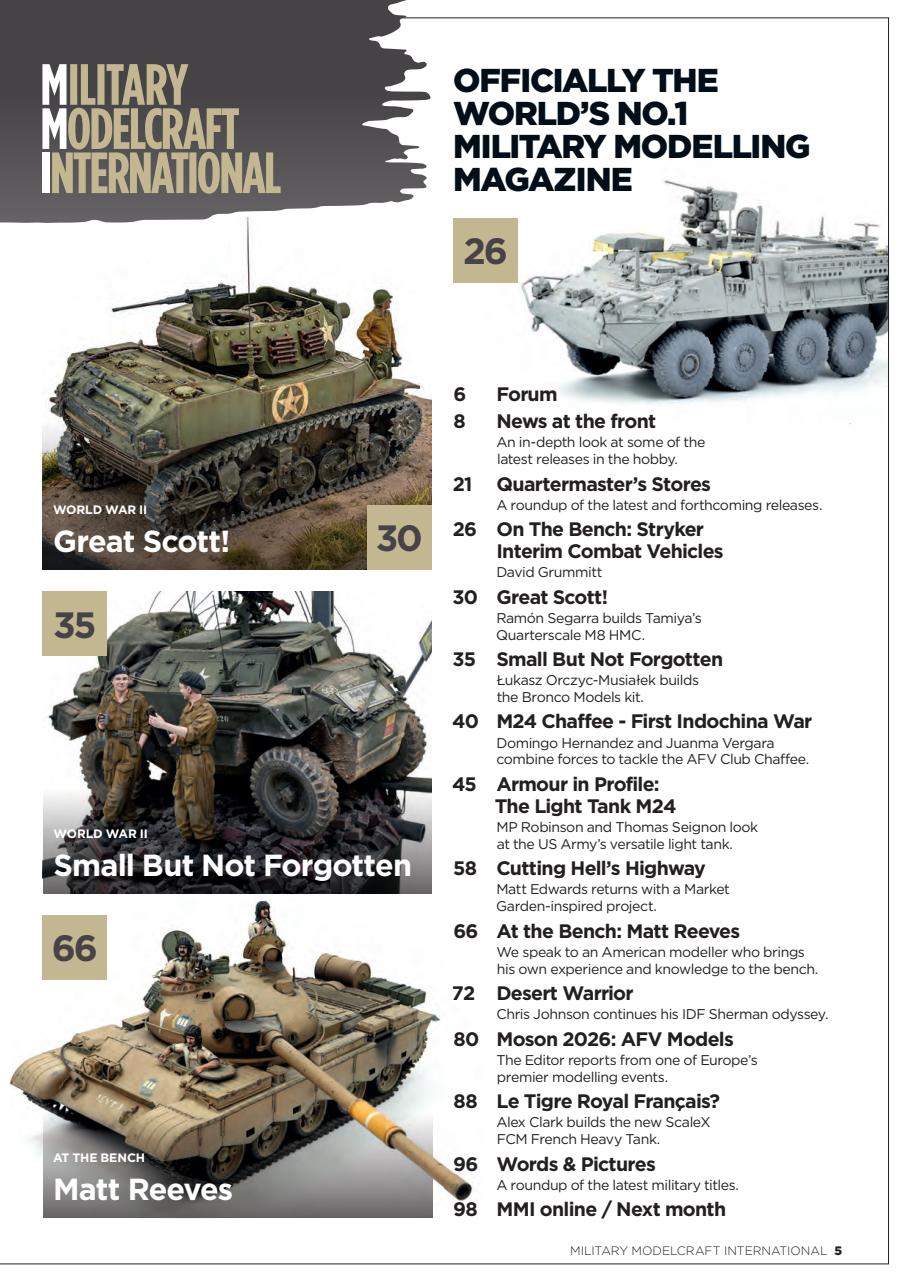 Military Modelcraft International Preview Pages