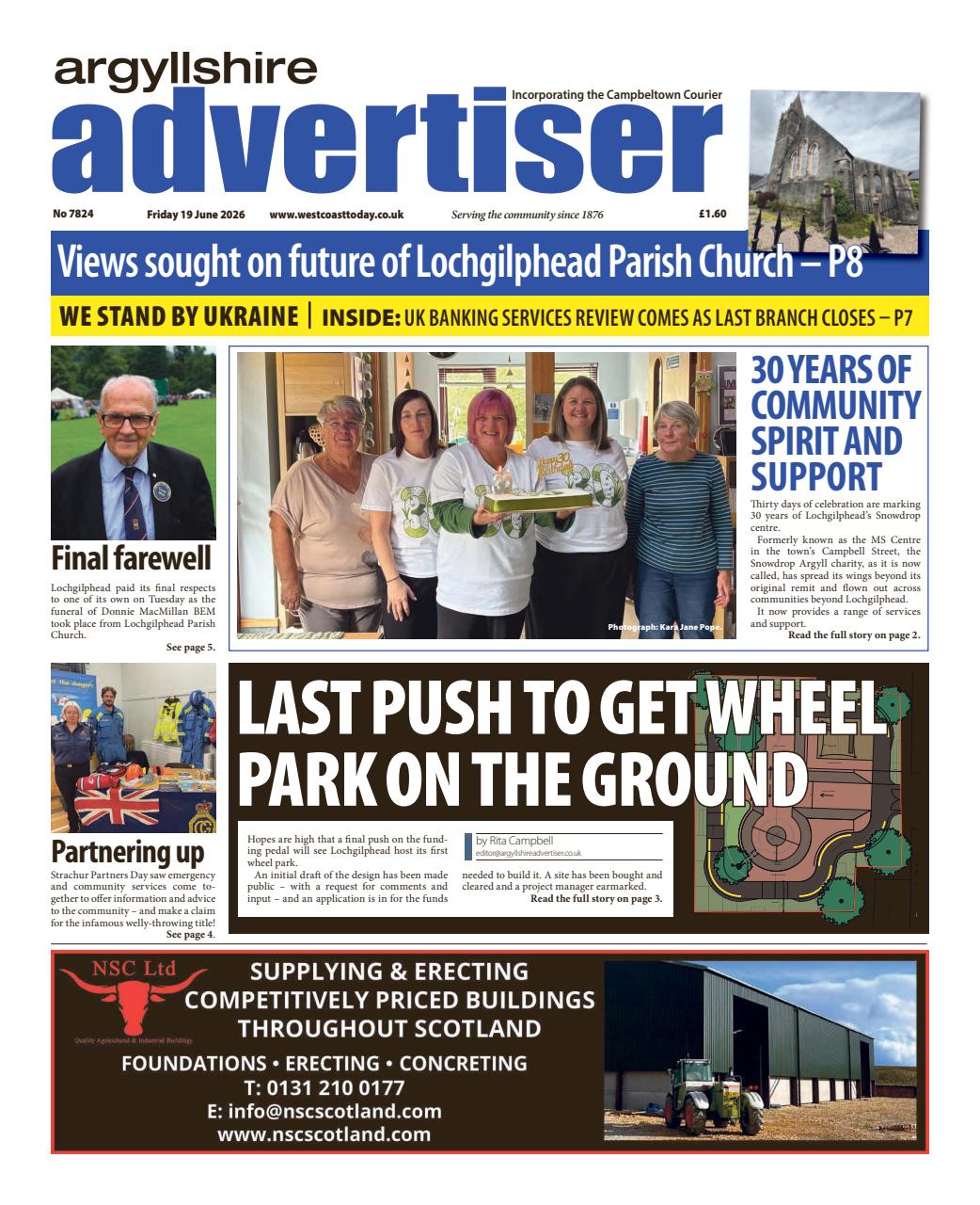 Argyllshire Advertiser Preview Pages