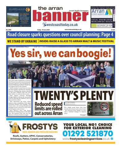 Arran Banner issue Friday, June 19, 2026