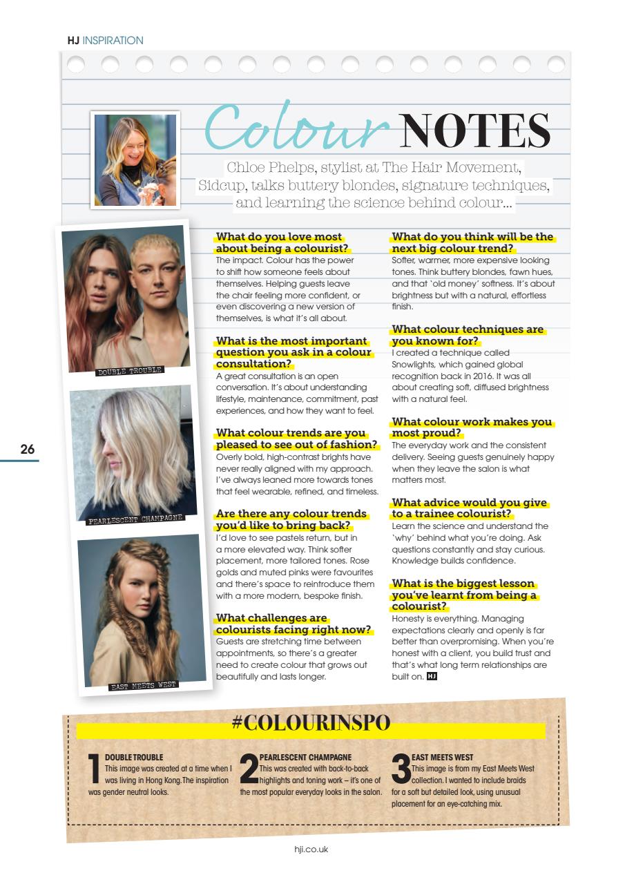 Hairdressers Journal Preview Pages