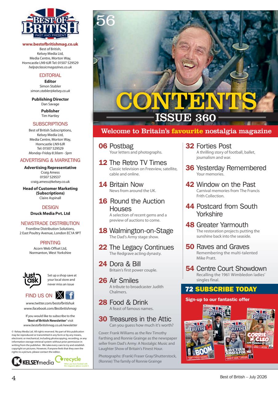 Best of British Preview Pages