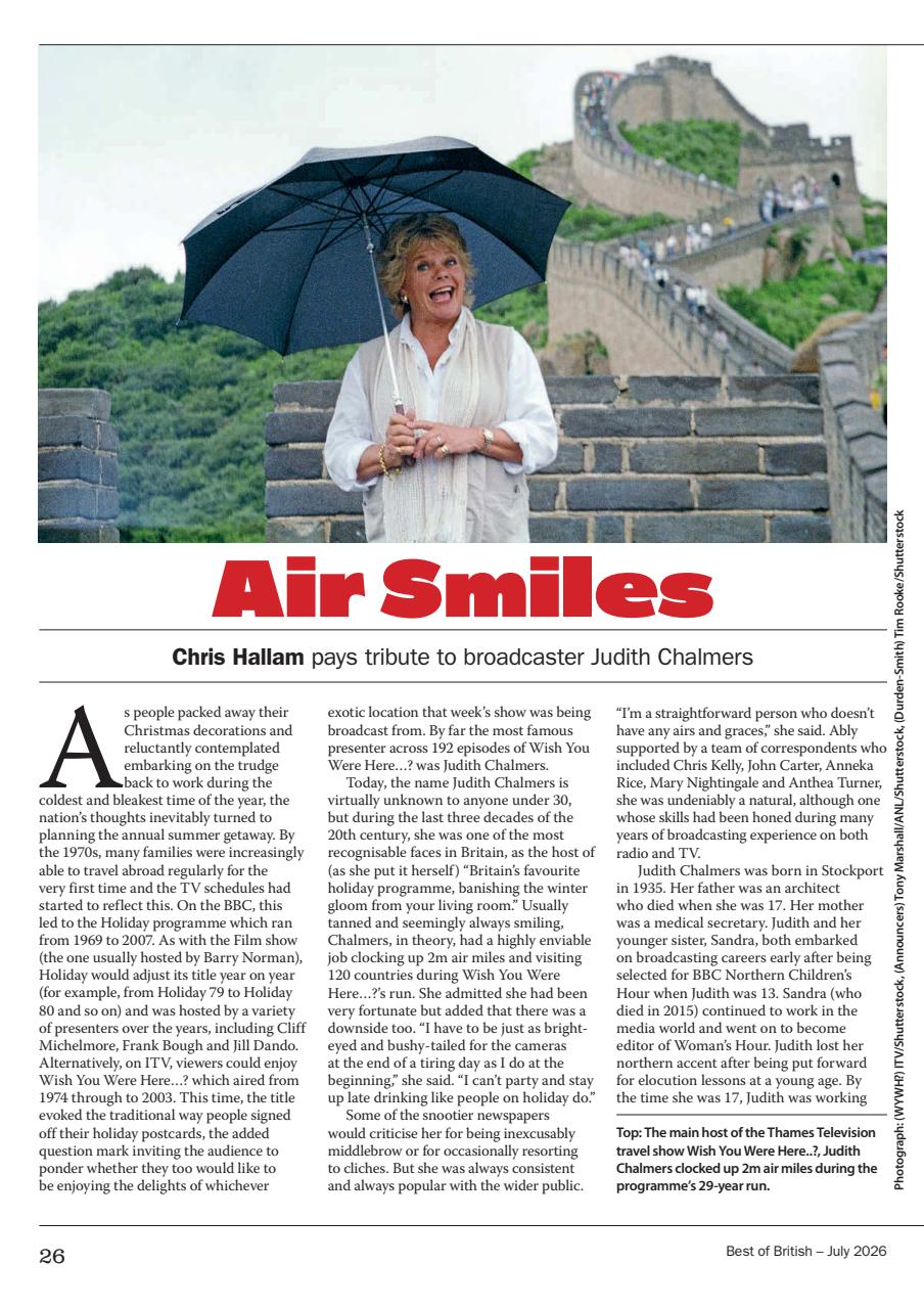 Best of British Preview Pages
