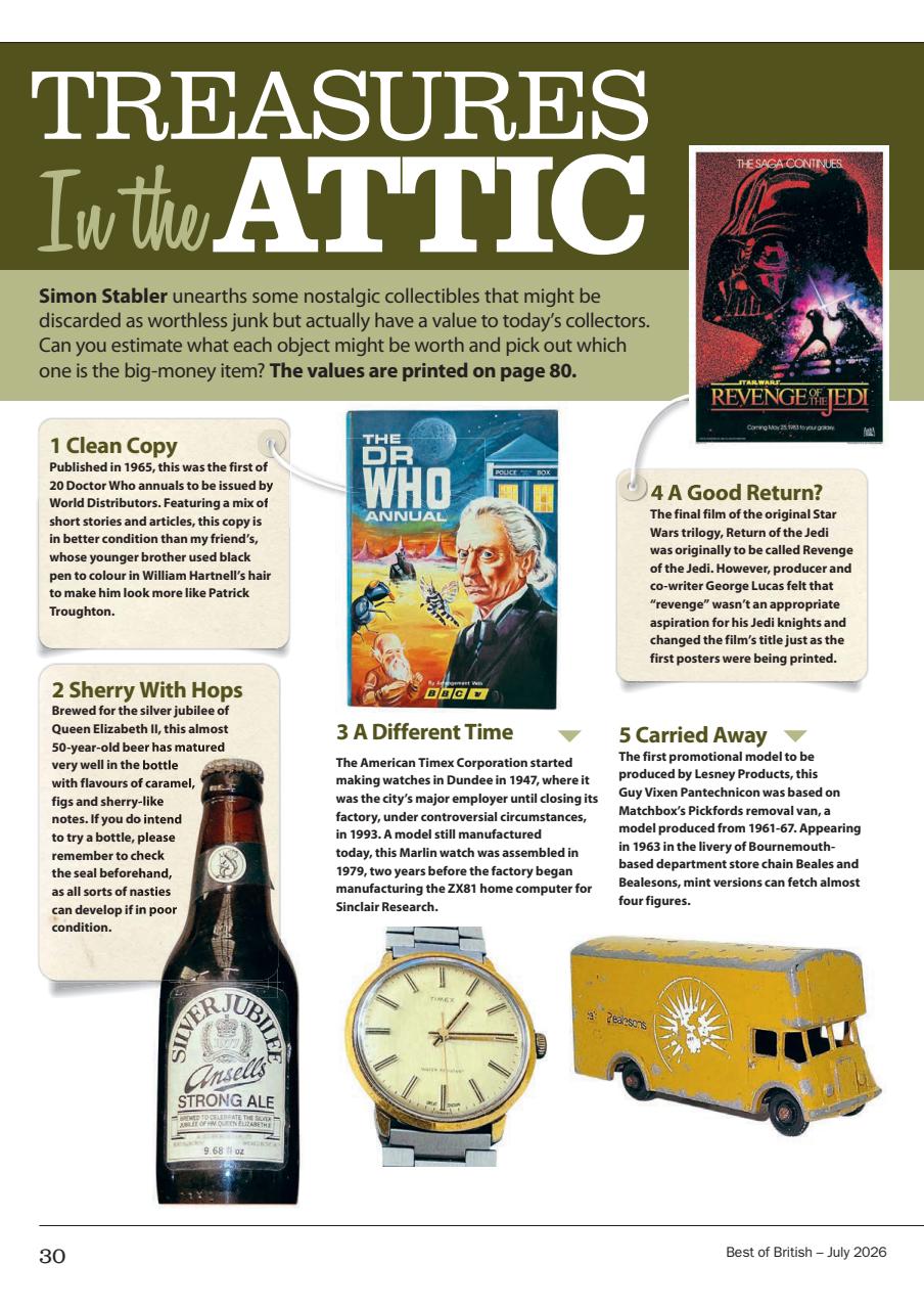 Best of British Preview Pages