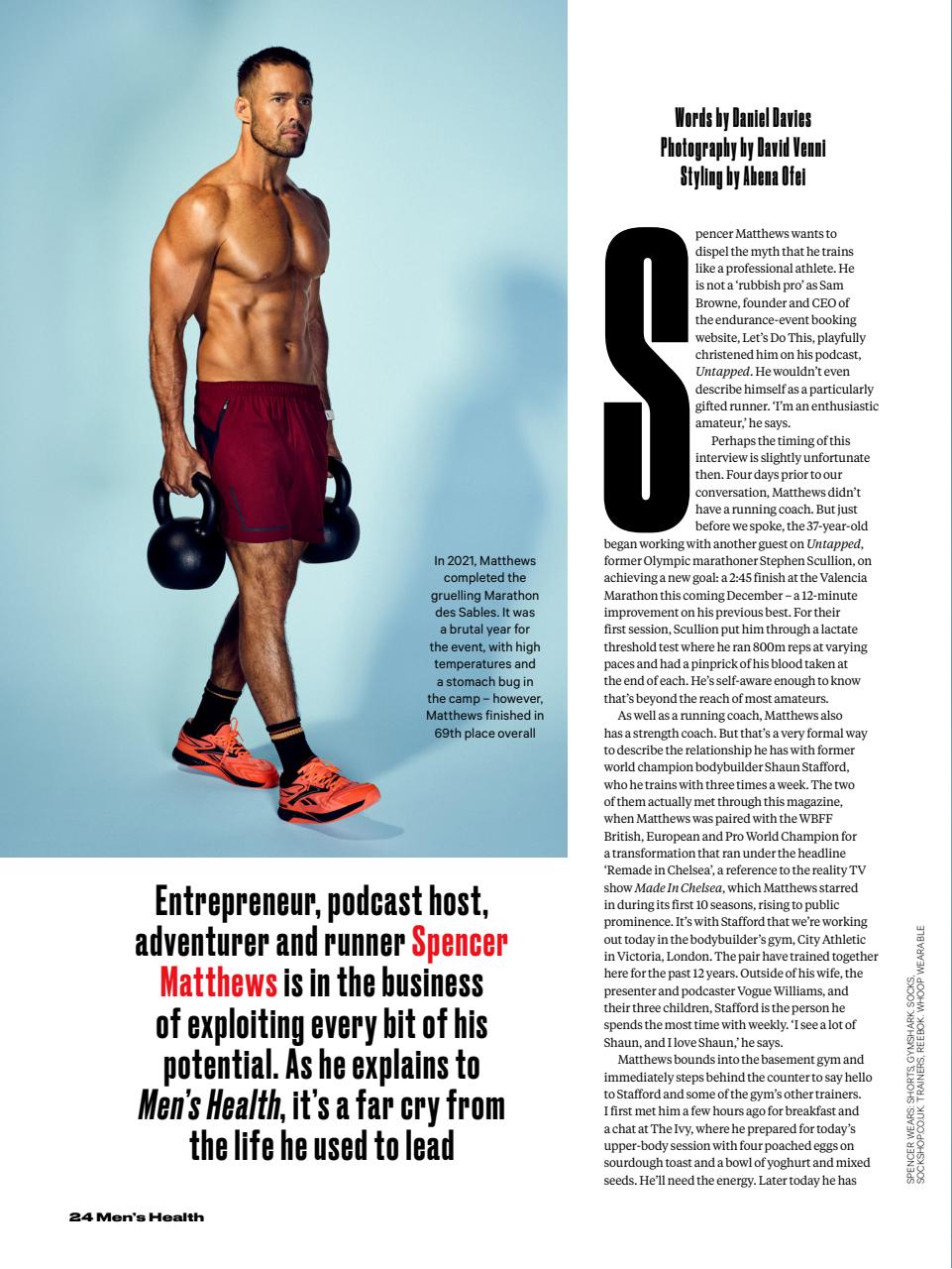 Men's Health Preview Pages