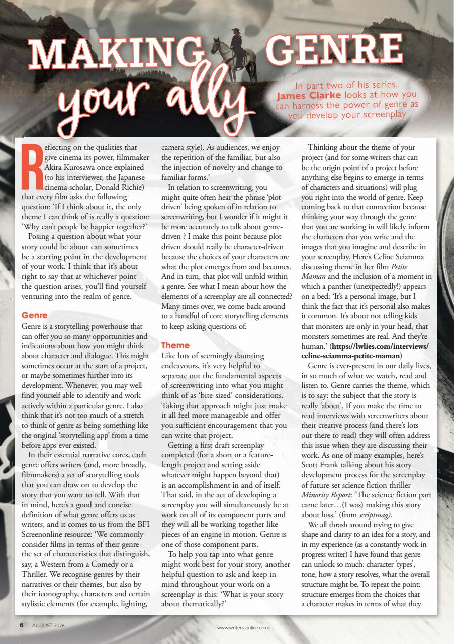 Writing Magazine Preview Pages