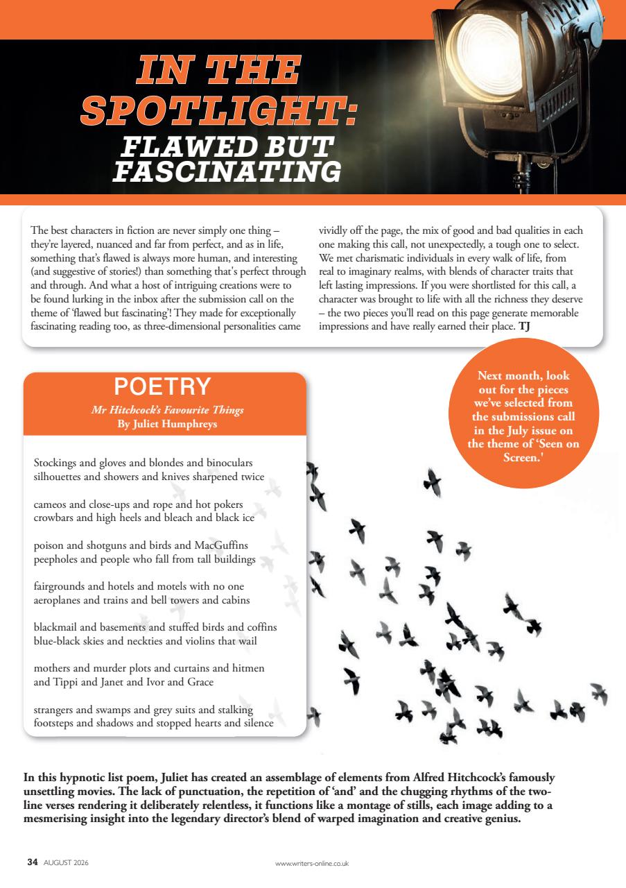 Writing Magazine Preview Pages