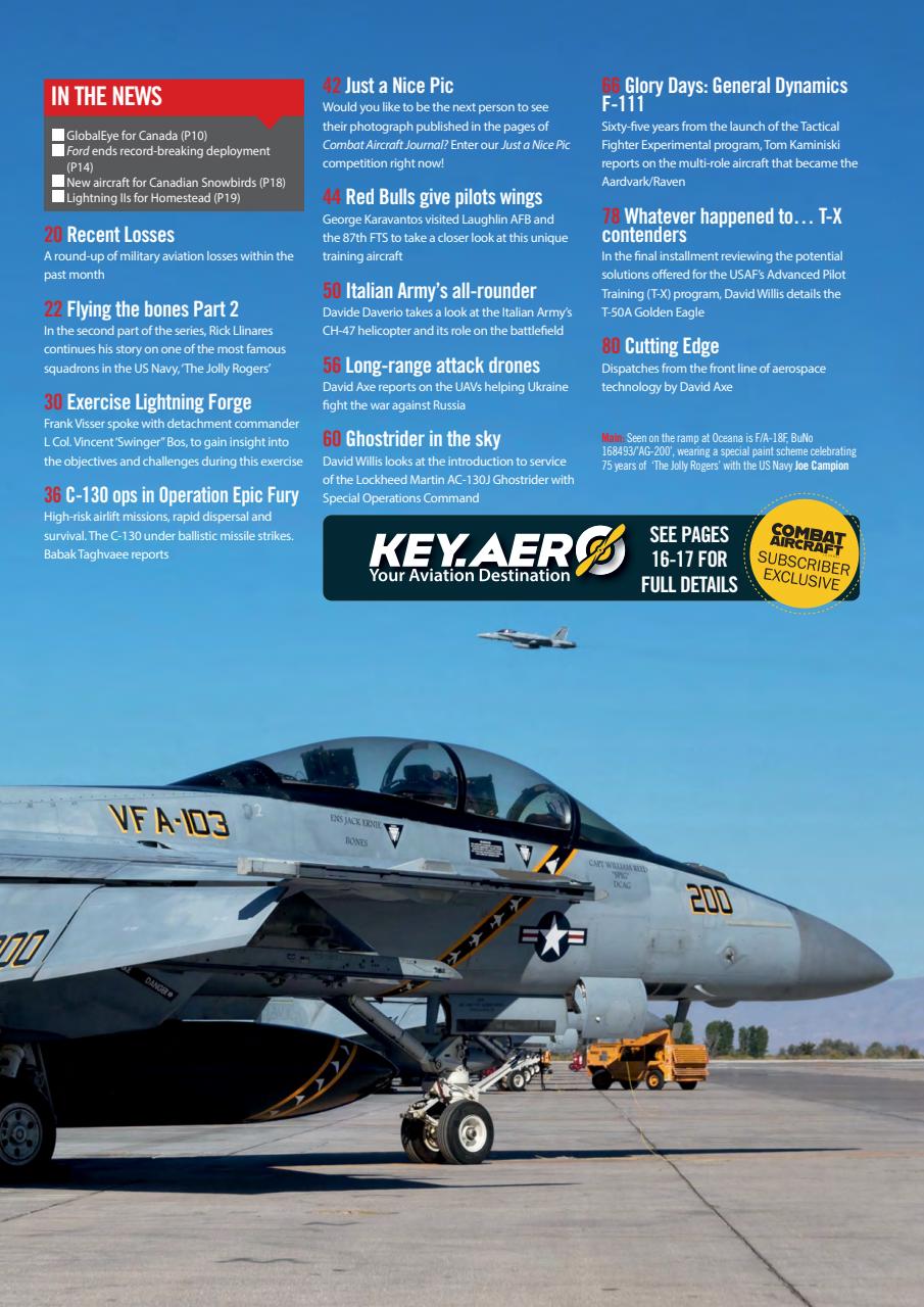 Combat Aircraft Journal Preview Pages