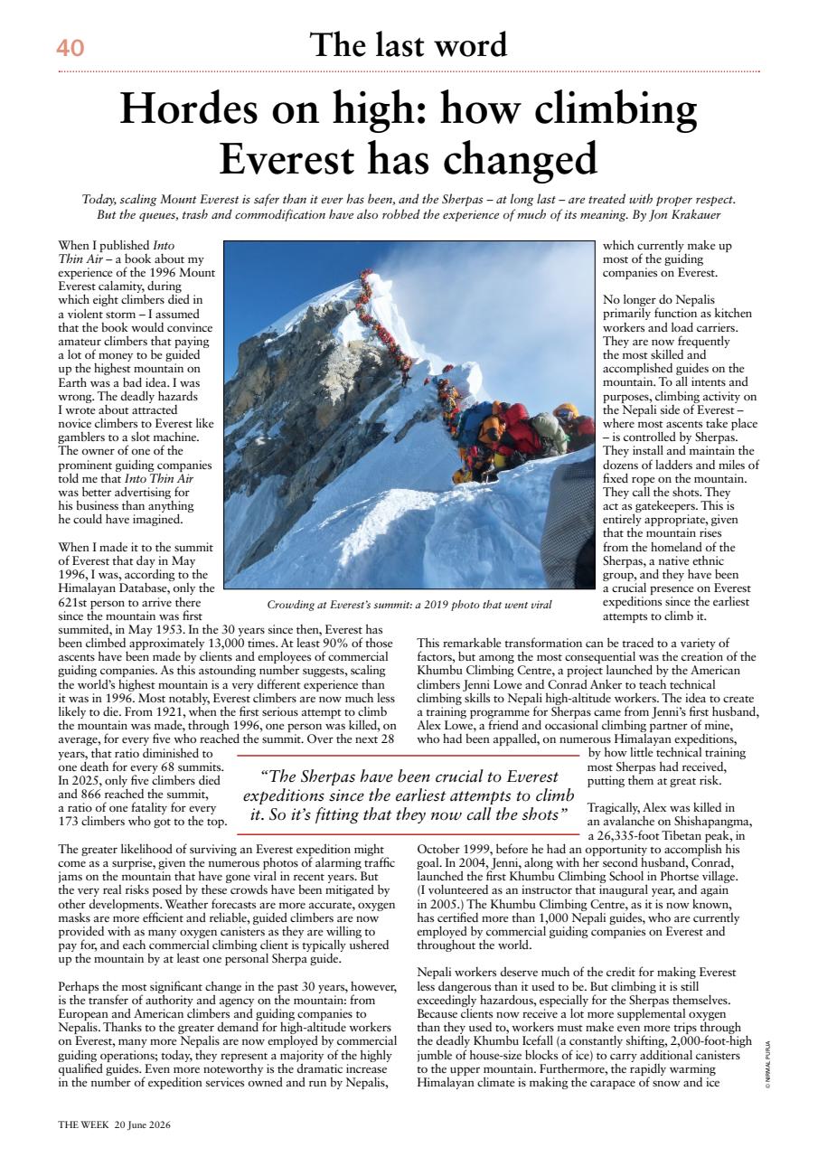 The Week Preview Pages