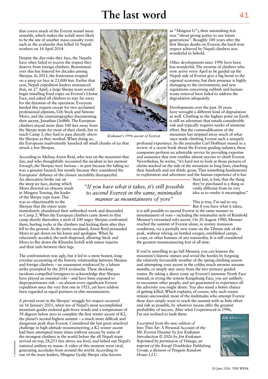 The Week Preview Pages