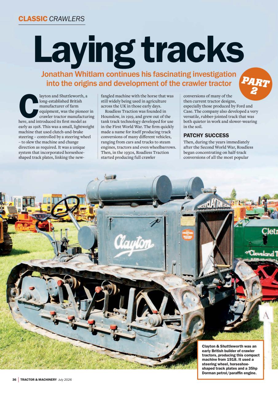 Tractor & Machinery Preview Pages