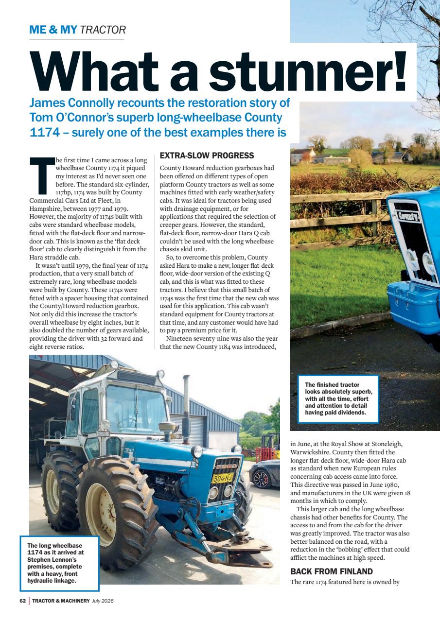 Tractor & Machinery Preview Pages