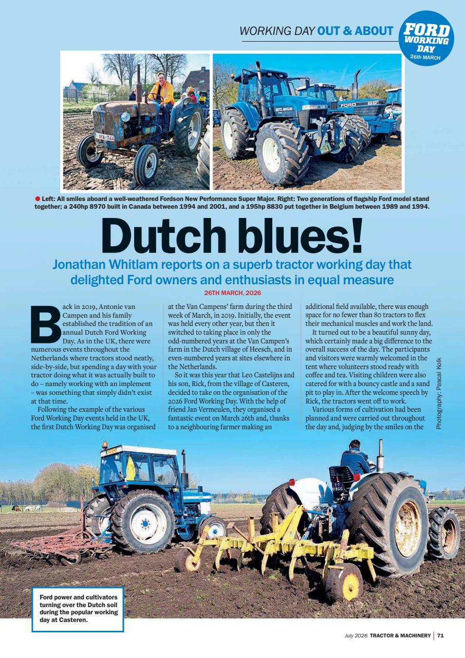 Tractor & Machinery Preview Pages