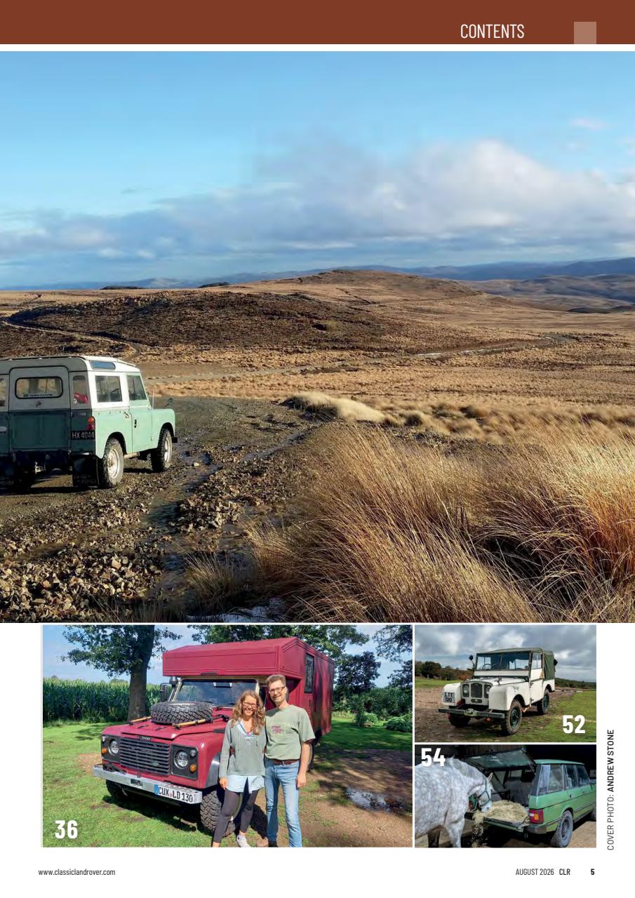 Classic Land Rover Magazine Preview Pages
