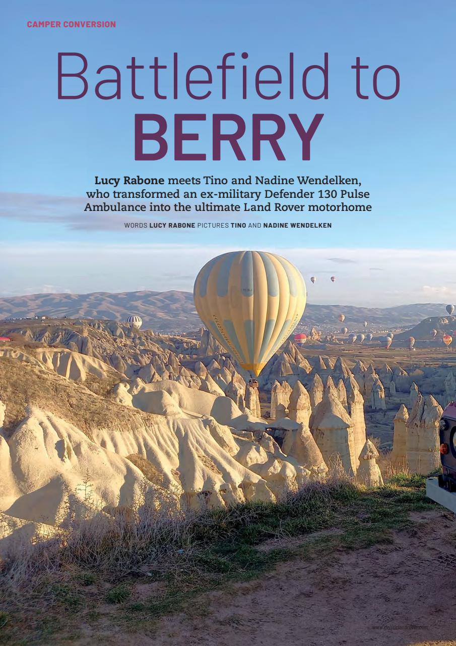 Classic Land Rover Magazine Preview Pages